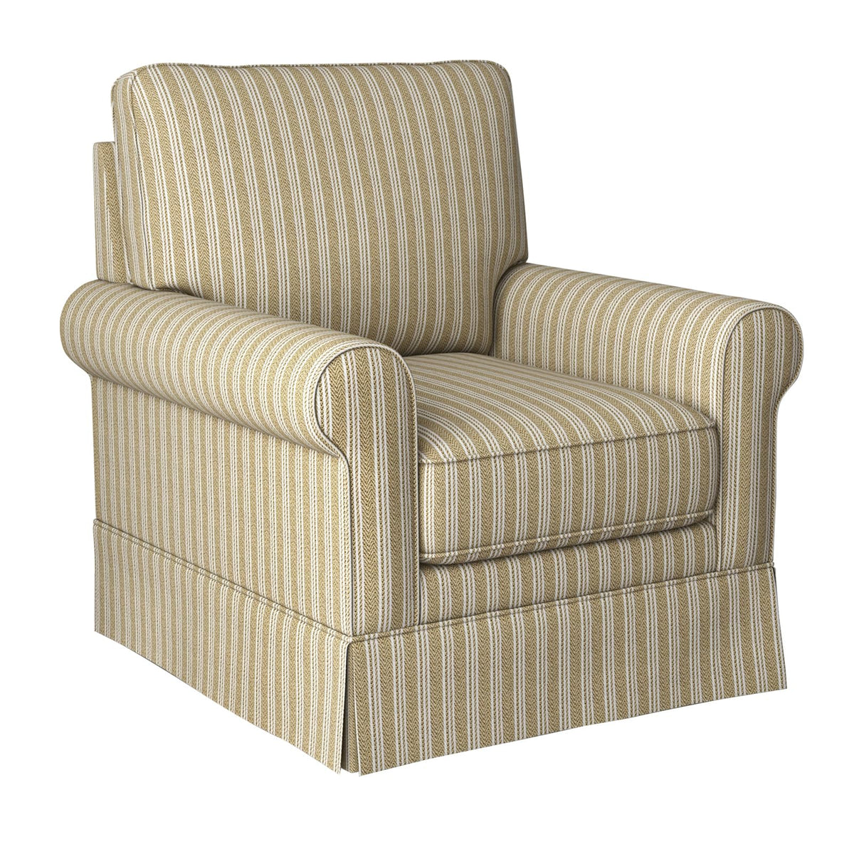 Mid-Century Swivel Barrel Chair – Modern Accent