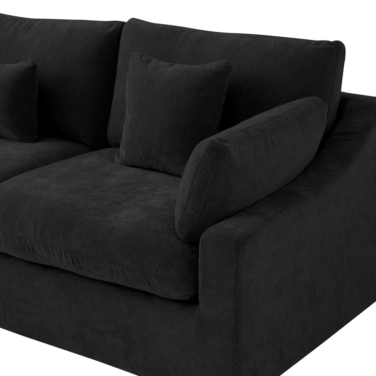 Linen Modular Sectional Sofa – Cloud Comfort Design