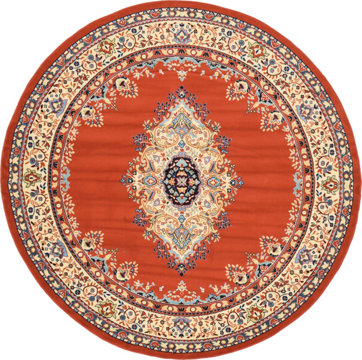Unique Loom Reza Collection Traditional Persian Style Area Rug