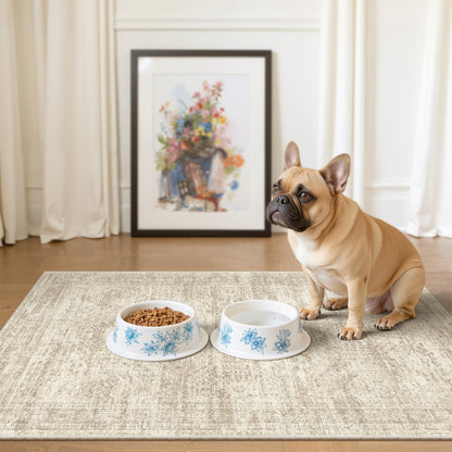 Washable Area Rug with Non Slip Backing
