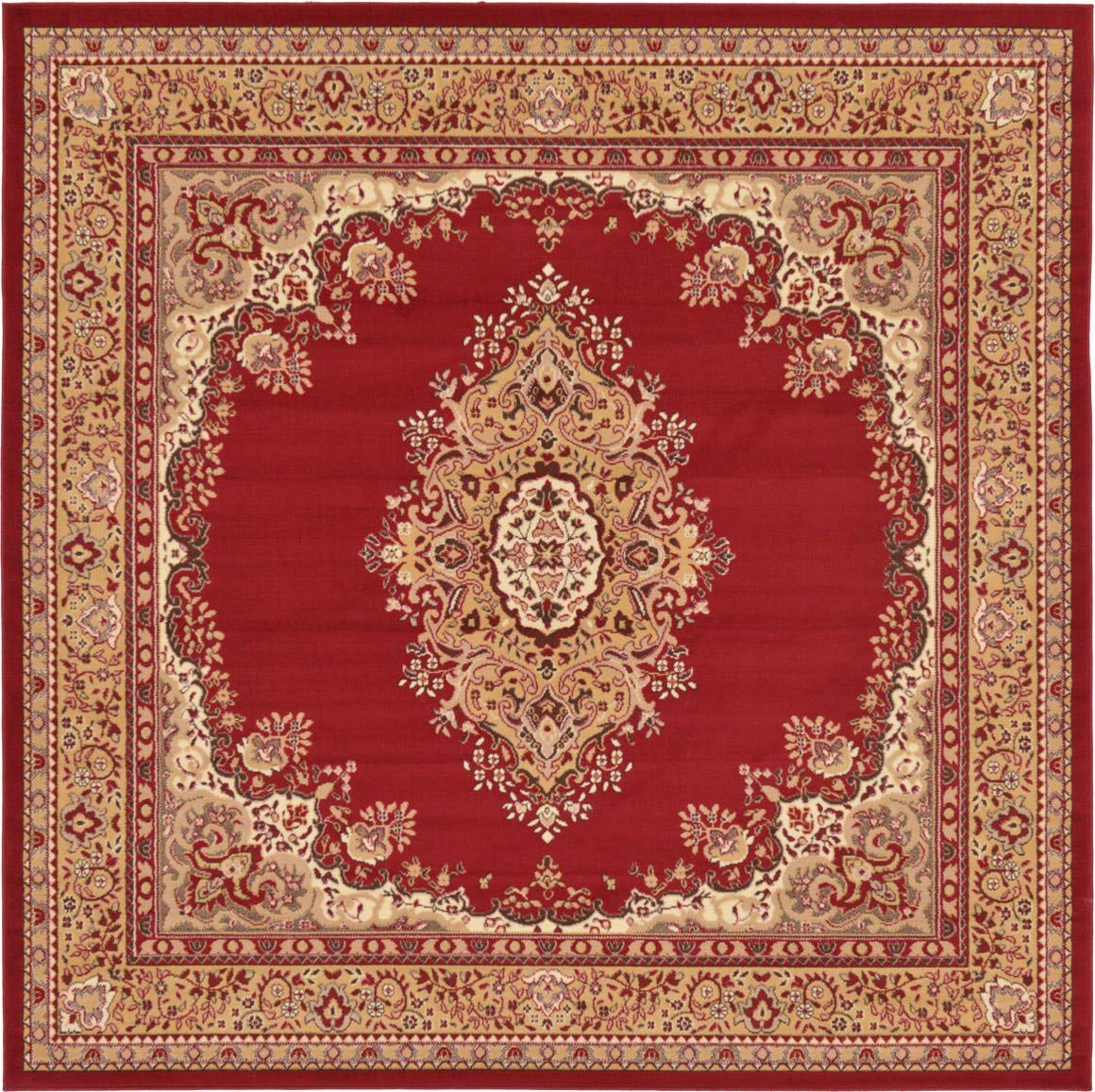 Unique Loom Reza Collection Traditional Persian Style Area Rug