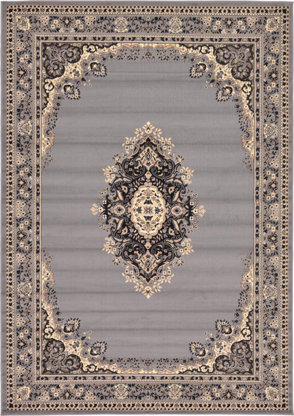 Unique Loom Reza Collection Traditional Persian Style Area Rug