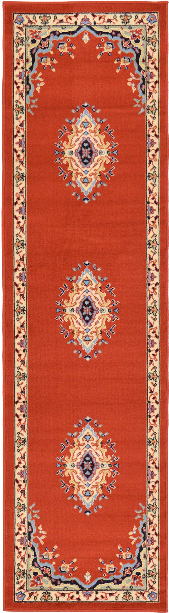 Unique Loom Reza Collection Traditional Persian Style Area Rug