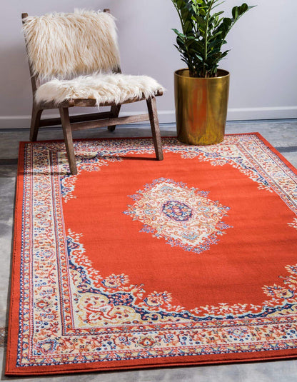 Unique Loom Reza Collection Traditional Persian Style Area Rug