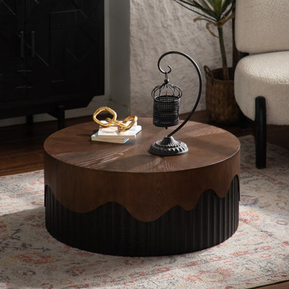 Modern Coffee Table with Sculptural Design