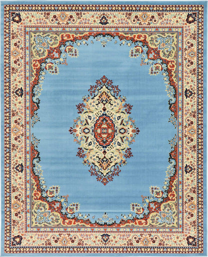 Unique Loom Reza Collection Traditional Persian Style Area Rug