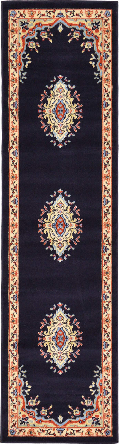 Unique Loom Reza Collection Traditional Persian Style Area Rug