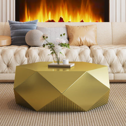 Modern Coffee Table with Sculptural Design