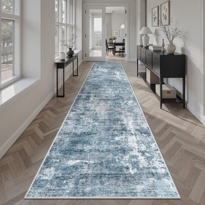 Washable Area Rug with Non Slip Backing