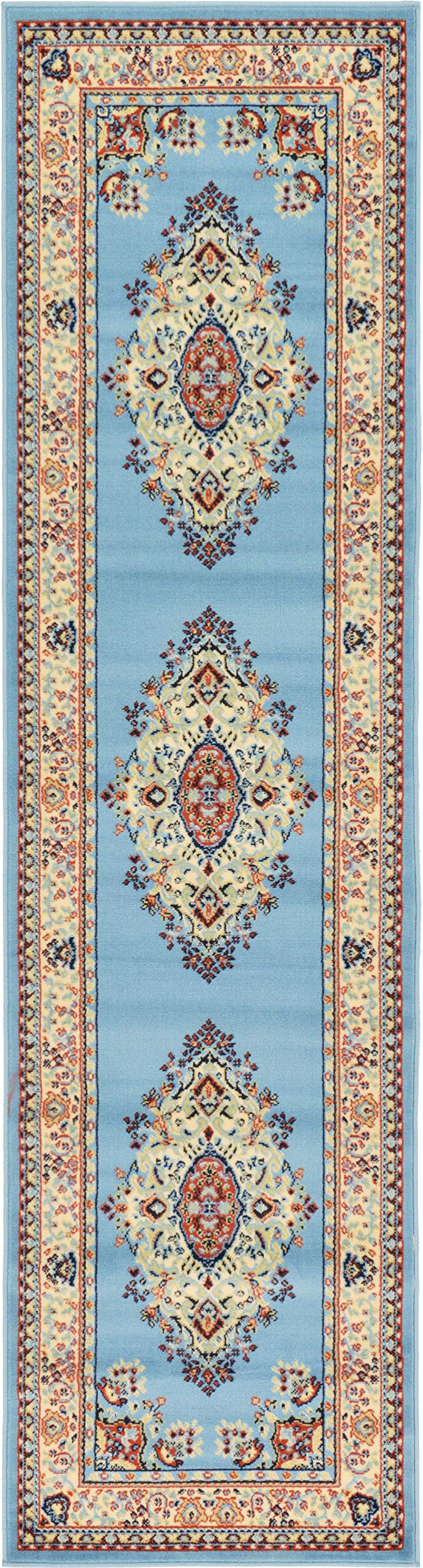 Unique Loom Reza Collection Traditional Persian Style Area Rug