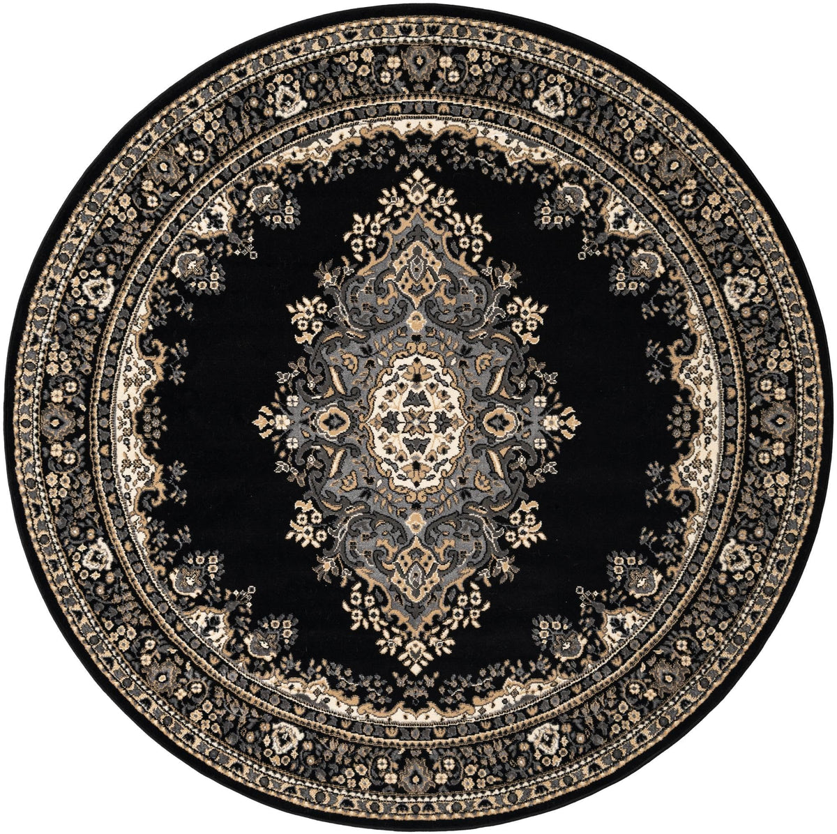Unique Loom Reza Collection Traditional Persian Style Area Rug