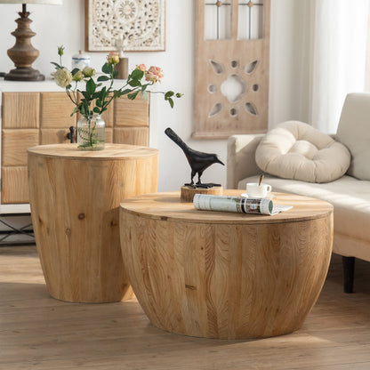 Modern Coffee Table with Sculptural Design
