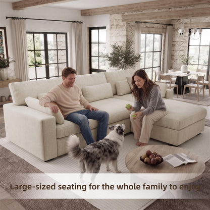WorthFurni Modular Sectional Sofa
