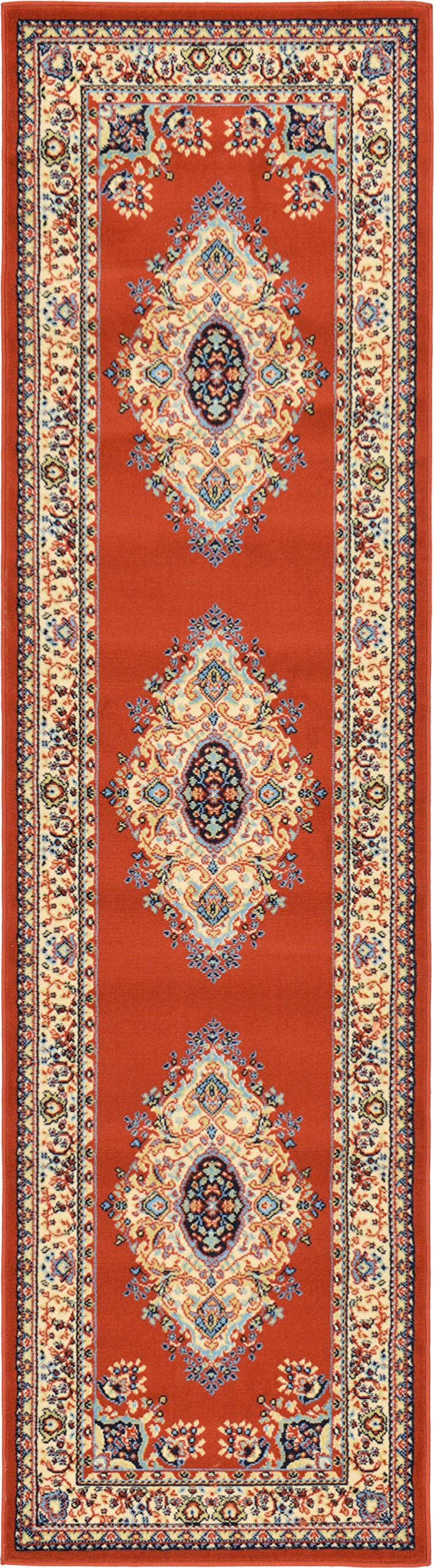 Unique Loom Reza Collection Traditional Persian Style Area Rug