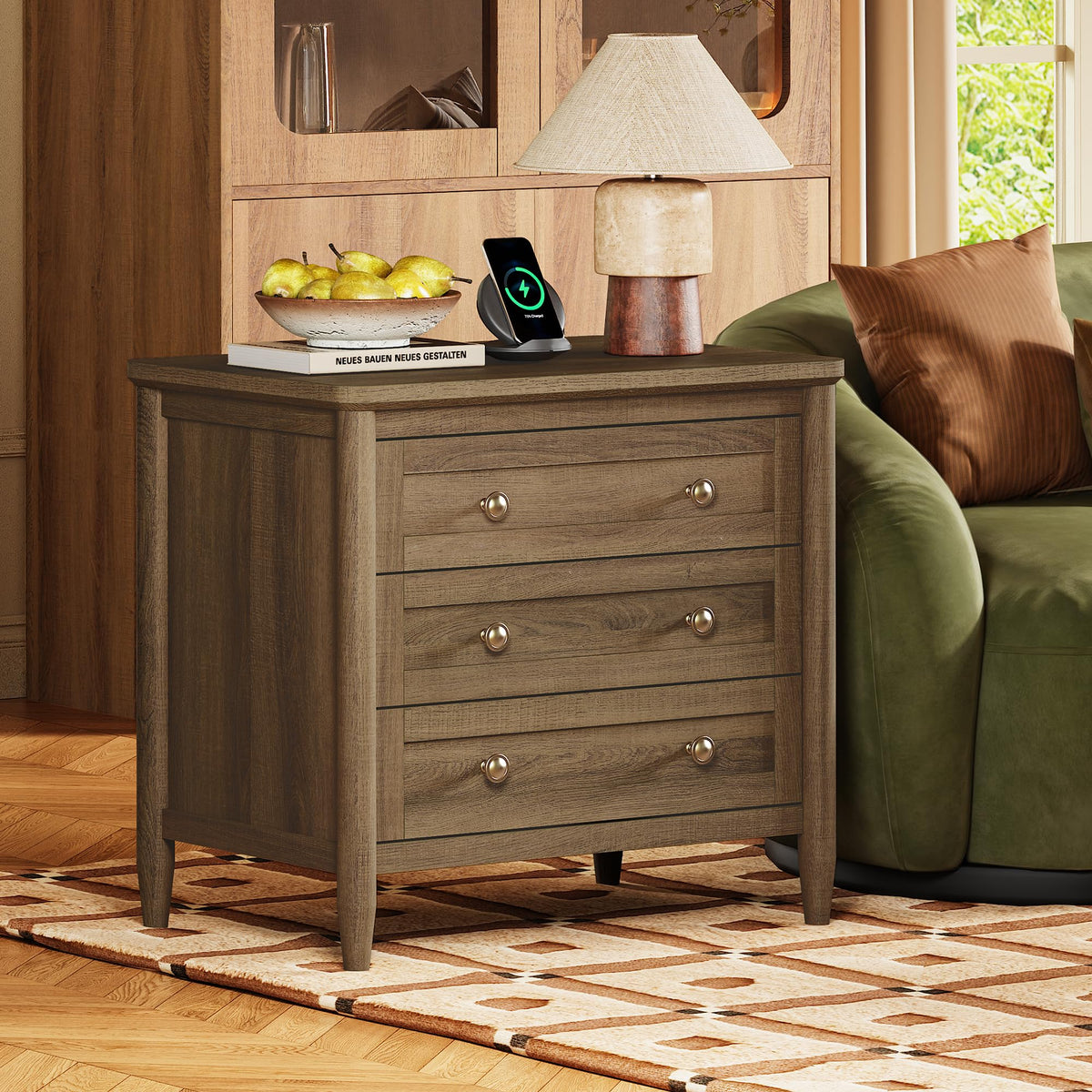 Modern Nightstand – Minimalist Bedside Storage