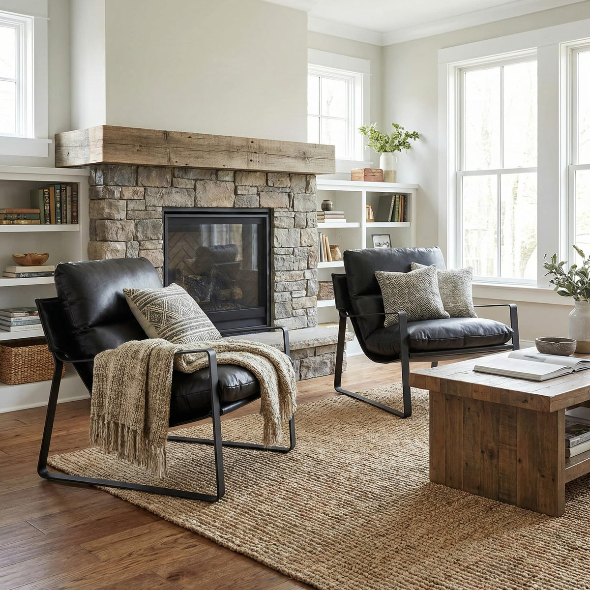 Modern Accent Armchair – Sculpted Lounge Design