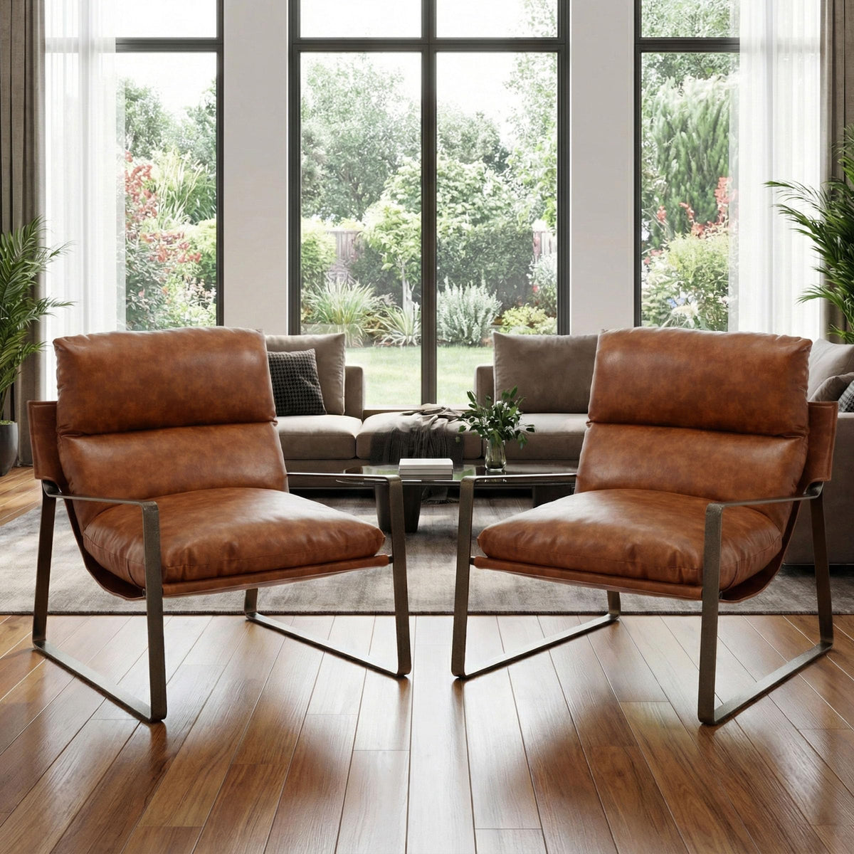 Modern Accent Armchair – Sculpted Lounge Design