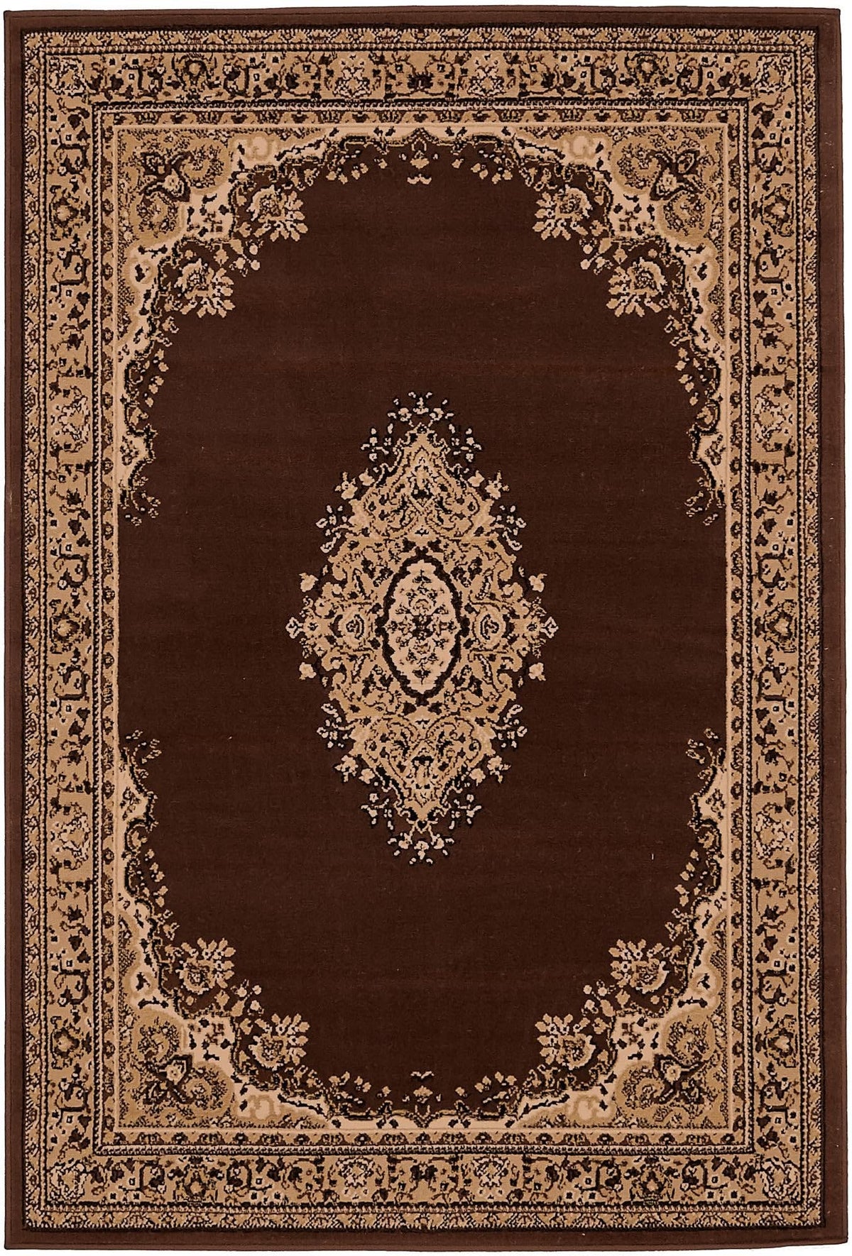 Unique Loom Reza Collection Traditional Persian Style Area Rug