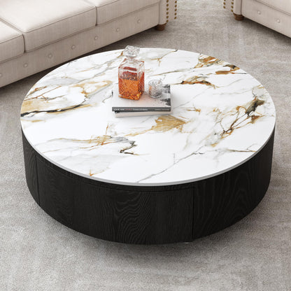 Modern Coffee Table with Sculptural Design