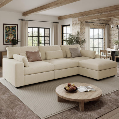 WorthFurni Modular Sectional Sofa