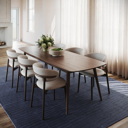 Plaid Jute Area Rug with Natural Woven Texture