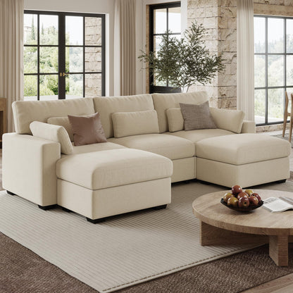 WorthFurni Modular Sectional Sofa