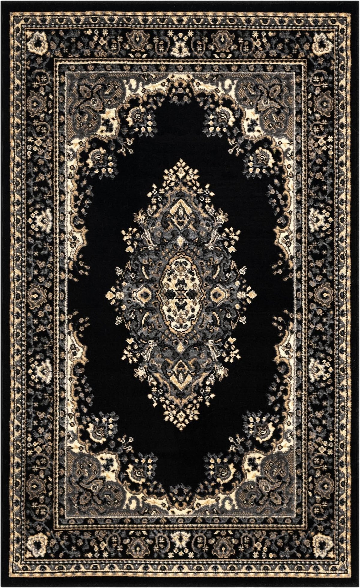 Unique Loom Reza Collection Traditional Persian Style Area Rug