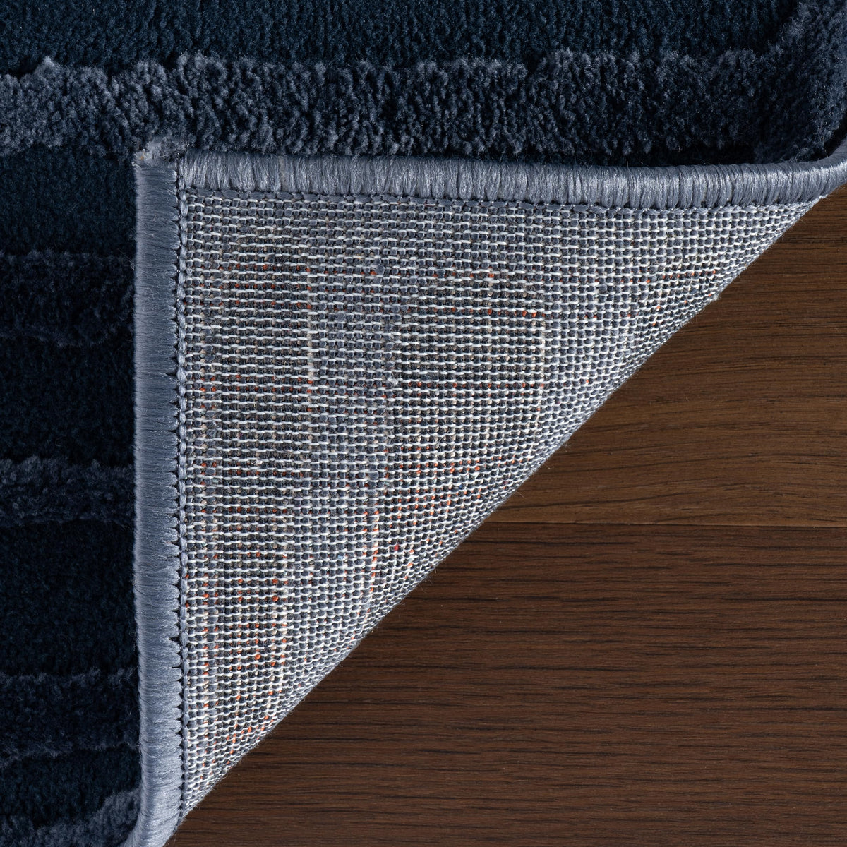 Plaid Jute Area Rug with Natural Woven Texture