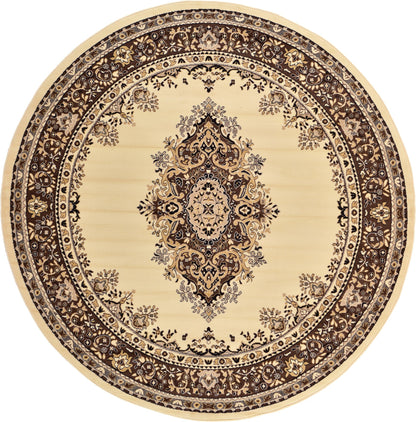 Unique Loom Reza Collection Traditional Persian Style Area Rug