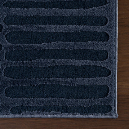 Plaid Jute Area Rug with Natural Woven Texture